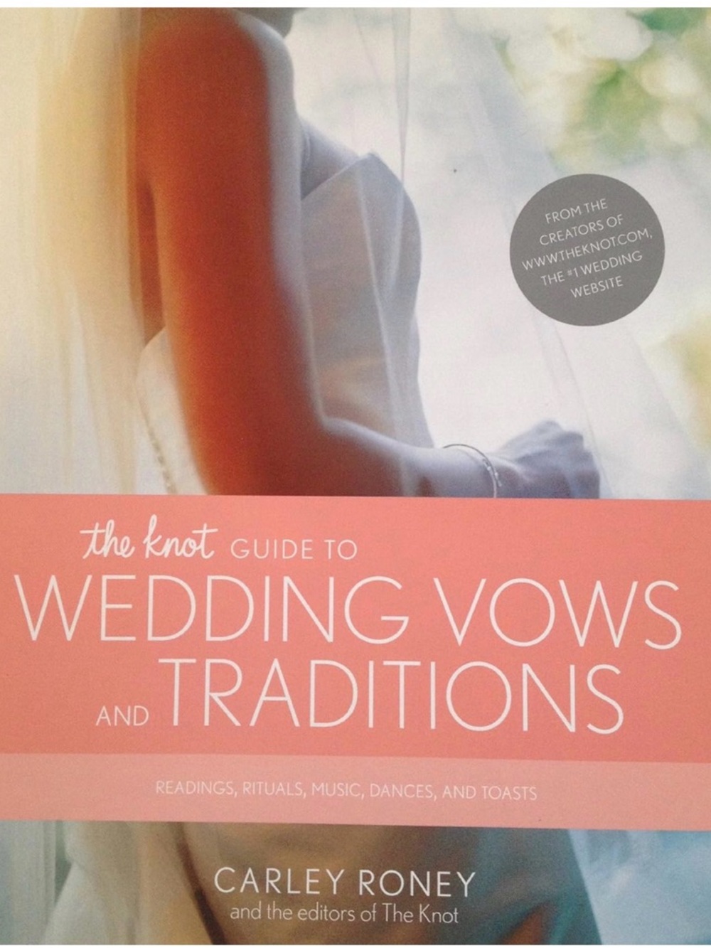 The Knot Guide to Wedding Vows and Traditions - Coral Cover